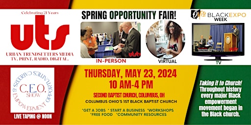 Imagem principal de Urban Trendsetters Spring Job and Opportunity Fair