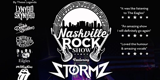 Imagem principal do evento Nashville Rock Show with Special Guests, Top Musicians & Legends
