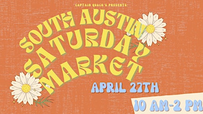 South Austin Saturday Market @ Captain Quack's!