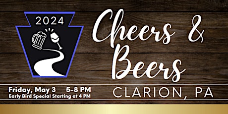 12th Annual Cheers & Beers Clarion, PA