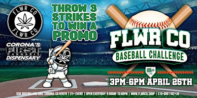 FLWR CO Presents: Baseball Challenge primary image