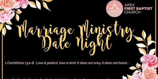Imagem principal do evento AFBC Marriage Ministry Date Night