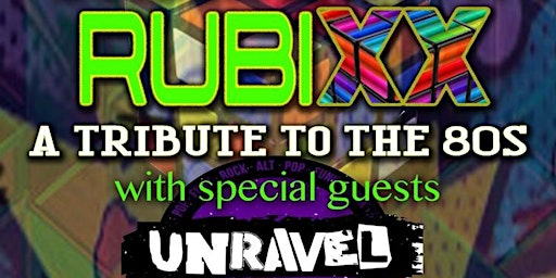 Rubixx 80's Pop Rock and New Wave Tribute primary image