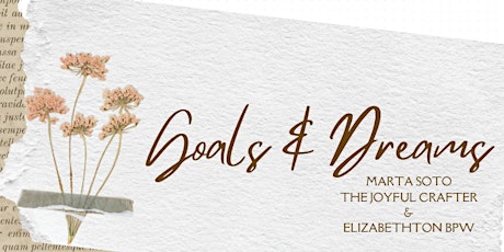Goals & Dreams Poster Night with Elizabethton BPW