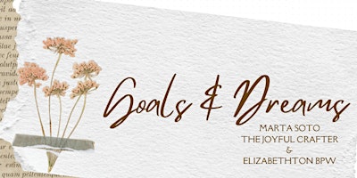 Imagem principal de Goals & Dreams Poster Night with Elizabethton BPW