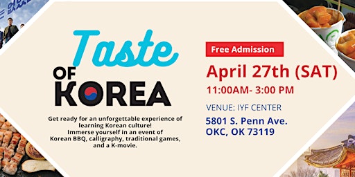 Image principale de Taste of Korea