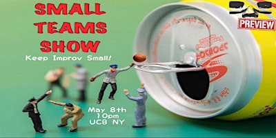 Imagem principal do evento *UCBNY Preview* Small Teams Show