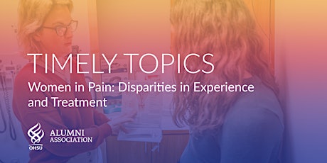 Timely Topics Webinar: Women in Pain
