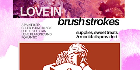 Love in Brushstrokes: A Sapphic Paint n Sip Event
