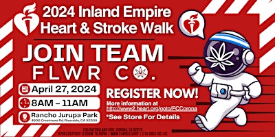Imagem principal do evento Join Our Team for the Stroke & Heart Walk