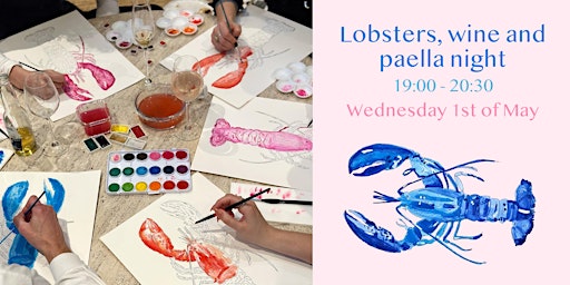 Imagem principal de Lobster Watercolour Workshop