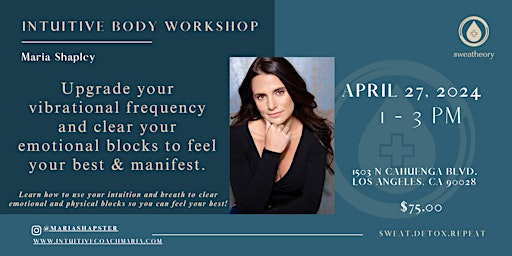 Imagen principal de Intuitive Body Workshop with Maria Shapley