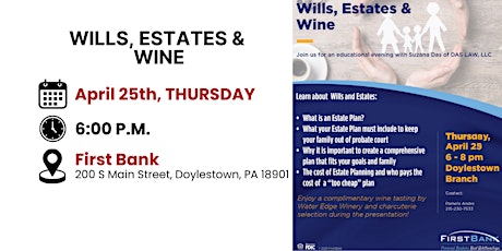Wills, Estates & Wine