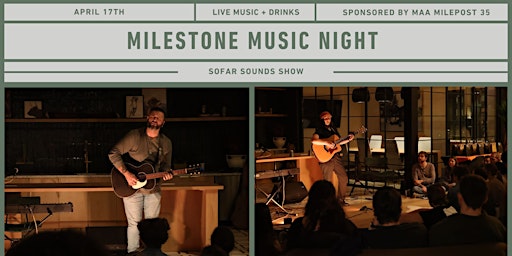 Primaire afbeelding van Milestone Music Night