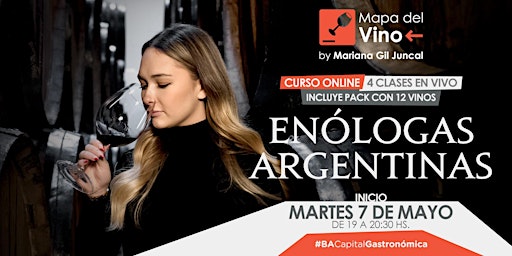 Hauptbild für Curso online, Enólogas argentinas by Mariana Gil Juncal