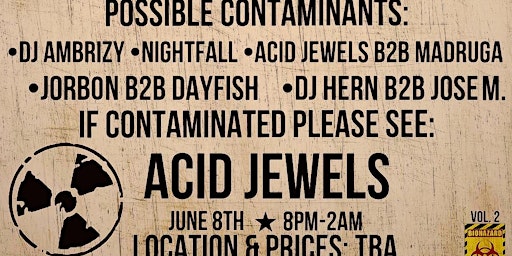 Hauptbild für THE ACID PIT 8pm-2am