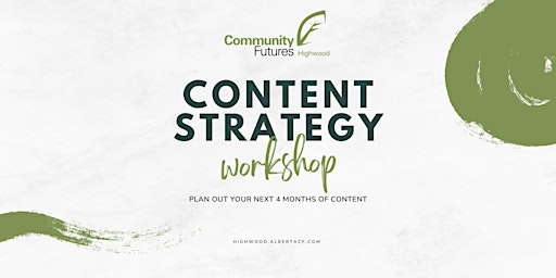 Image principale de Content Strategy Workshop: Plan Out Your Next 4 months of Content