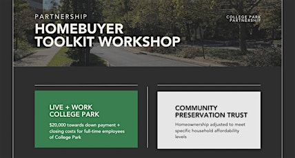 Partnership Homebuyer Toolkit Workshop