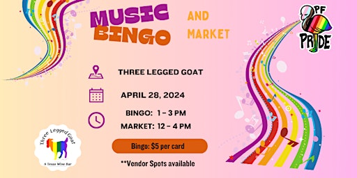 Music Bingo & Sunday Market primary image