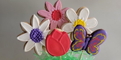Imagem principal do evento Spring Has Sprung Cookie Bouquet Class