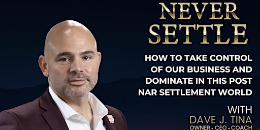 Primaire afbeelding van NEVER SETTLE