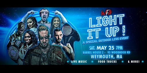 Imagem principal de WFA WRESTLING: "LIGHT IT UP!" @ BARREL HOUSE Z!