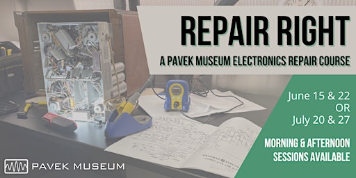 Hauptbild für Repair Right II: Antique Transformer Radios (JUNE)