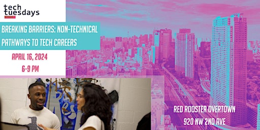 Imagem principal do evento Breaking Barriers: Non-Technical Pathways to Tech Careers