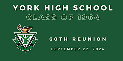 60th Reunion York High School Class of 1964  primärbild