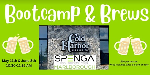 Bootcamp & Brews Presented by SPENGA & Cold Harbor Brewing Company  primärbild