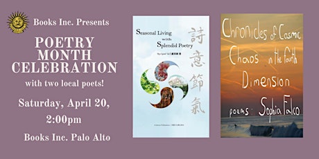 POETRY MONTH CELEBRATION at Books Inc. Palo Alto