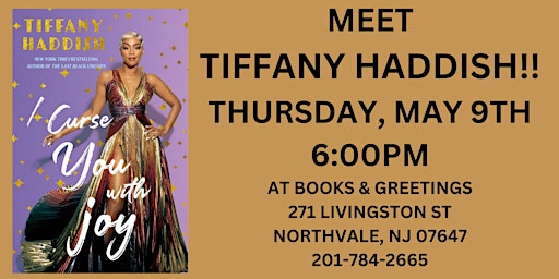 Imagem principal do evento TIFFANY HADDISH BOOK SIGNING!!! THURSDAY MAY 9TH 6PM