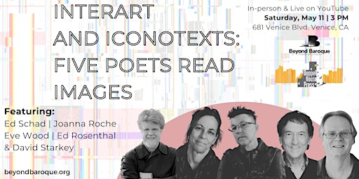 Interart and Iconotexts: Five Poets Read Images primary image