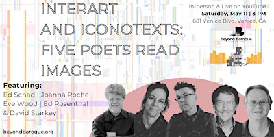 Imagem principal do evento Interart and Iconotexts: Five Poets Read Images