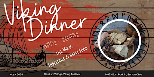 Primaire afbeelding van Viking Festival Feast/Dinner