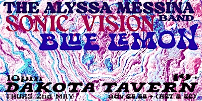 Imagen principal de Alyssa Messina Band, Sonic Vision, Blue Lemon