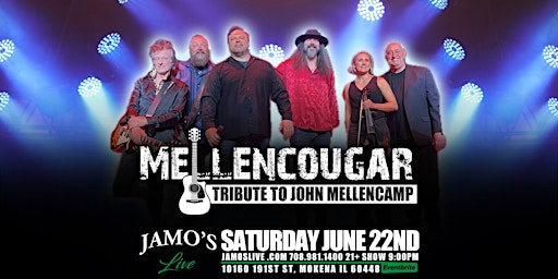 Melloncougar (John Mellencamp Tribute) at Jamo's Live  primärbild