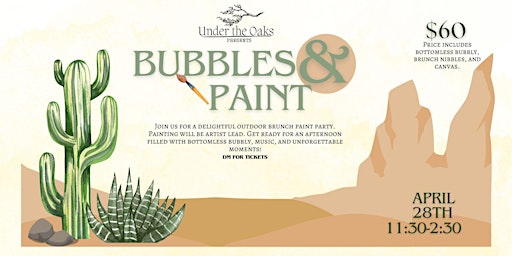 Imagem principal do evento Bubbles & Paint