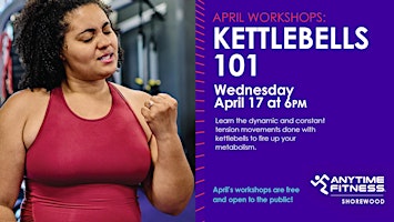 Image principale de Kettlebell 101: April's Educational Workshops