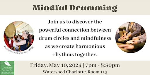 Imagem principal do evento Mindful Drumming: Connecting Through Rhythm