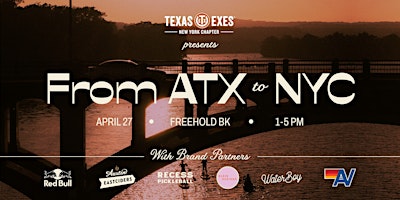 Image principale de NYC Texas Exes Presents: From ATX to NYC