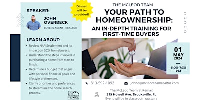 Your Path to Homeownership: An In-Depth Training for First-Time Homebuyers! primary image
