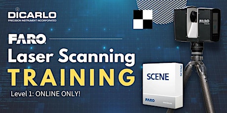 FARO 3D Laser Scanning: Level 1 Training - ONLINE [APRIL 2024]