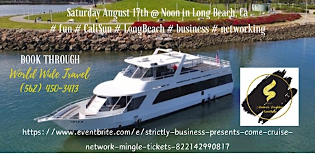 Strictly Business Presents - Come Cruise Network & Mingle