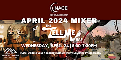 NACE New Orleans Mixer at The Tell Me Bar primary image