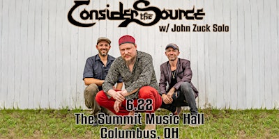 Primaire afbeelding van Consider The Source @ The Summit Music Hall