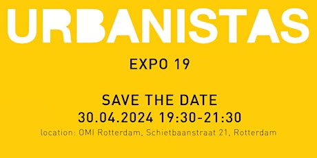 Urbanistas RDAM Expo #19 "Women's Vision for Green Urban Spaces"