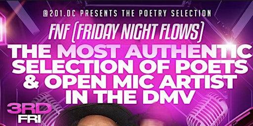 Primaire afbeelding van DC Refresh: Friday Night Flows Open Mic