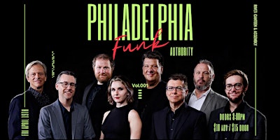 Imagem principal do evento Philadelphia Funk Authority - LIVE at Rivet!