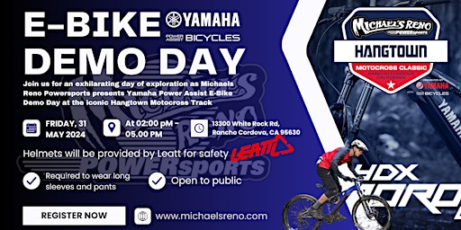 Imagem principal do evento Yamaha Power Assist E-Bike Demo Day